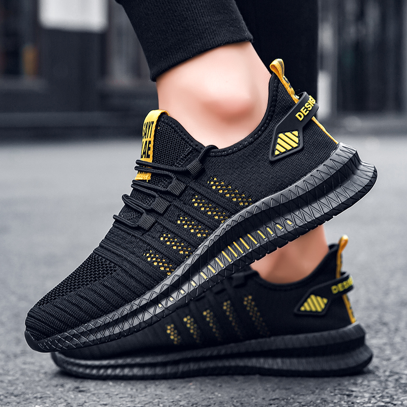 Hardloopschoenen voor heren 2022, luxe merk, sportschoenen voor heren, lichtgewicht mesh, ademend, voor de herfst, casual sneakers, gratis verzending